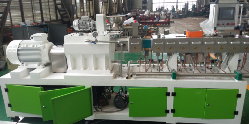 50B工程塑料三螺桿擠出造粒機設(shè)備-24小時技術(shù)咨詢