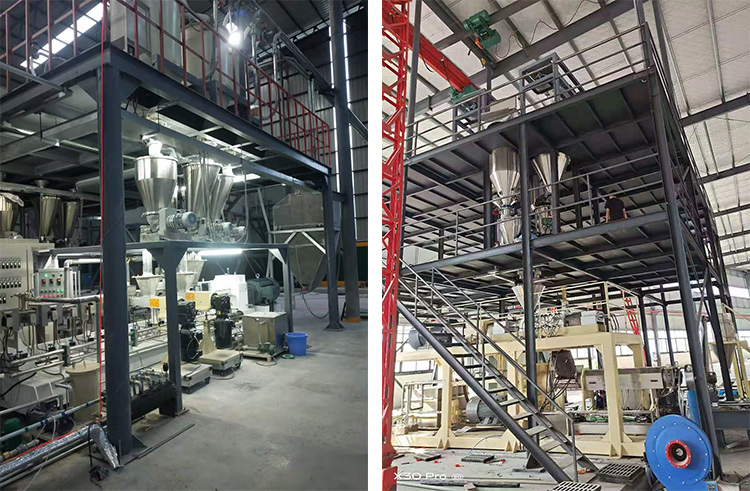 廣東東莞母粒改性制造廠采購(gòu)科隆威爾連續(xù)密煉擠出機(jī)