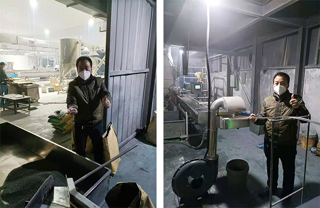 常州某地區(qū)汽車塑料改性廠采購(gòu)二十多條65B雙螺桿造粒生產(chǎn)線