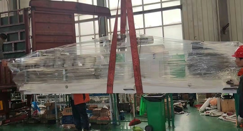 科隆威爾雙螺桿擠出機(jī) 65 發(fā)貨現(xiàn)場